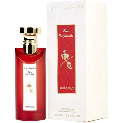 bvlgari perfume red tea.